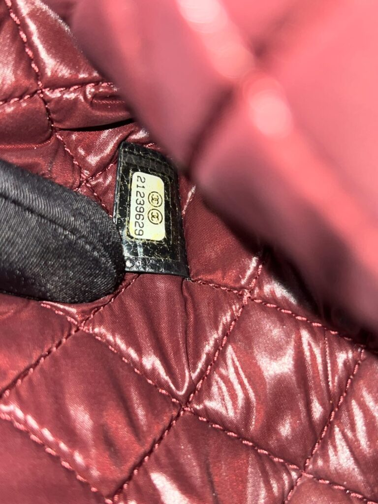 O Case Quilted Black Caviar RHW