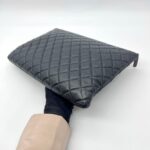 O Case Quilted Black Caviar RHW