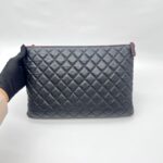 O Case Quilted Black Caviar RHW