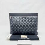 O Case Quilted Black Caviar RHW