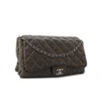 3 Accordion Flap Lambskin Brown SHW