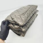 3 Accordion Flap Lambskin Brown SHW