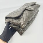 3 Accordion Flap Lambskin Brown SHW