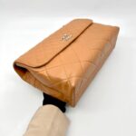 In The Business Flap Bag Light Brown SHW