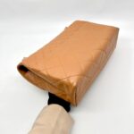 In The Business Flap Bag Light Brown SHW