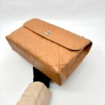 In The Business Flap Bag Light Brown SHW