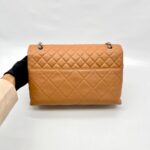 In The Business Flap Bag Light Brown SHW