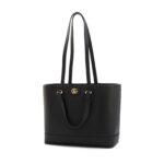 Ophidia Small Tote Bag Leather Black GHW