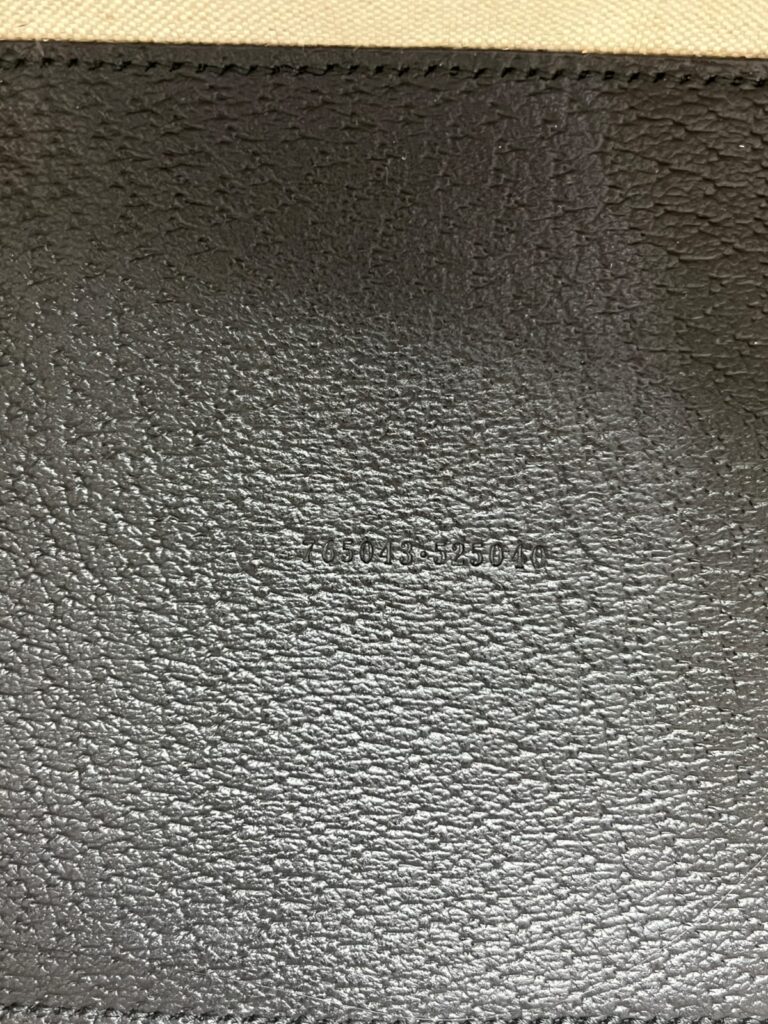 Ophidia Small Tote Bag Leather Black GHW