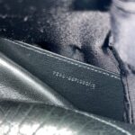 Cassandre Envelope Leather Black RHW