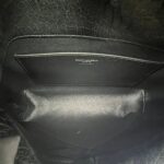 Cassandre Envelope Leather Black RHW