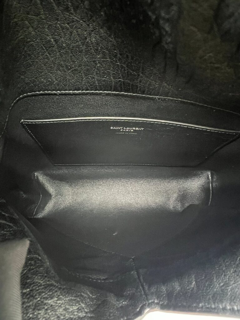 Cassandre Envelope Leather Black RHW