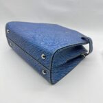 Twist Tote Pins Epi Denim SHW