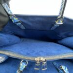 Twist Tote Pins Epi Denim SHW