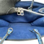 Twist Tote Pins Epi Denim SHW