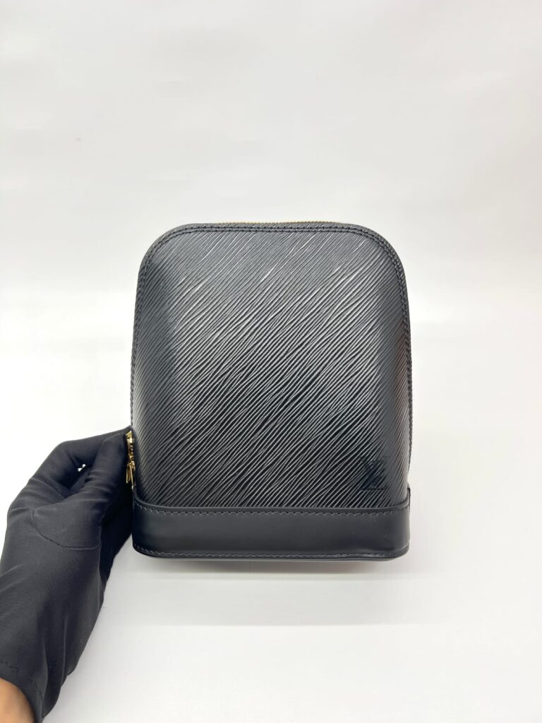 Alma Backpack Epi Black GHW