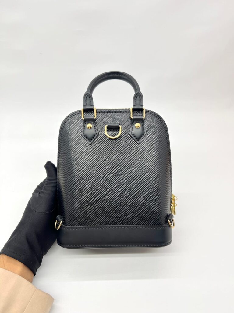 Alma Backpack Epi Black GHW