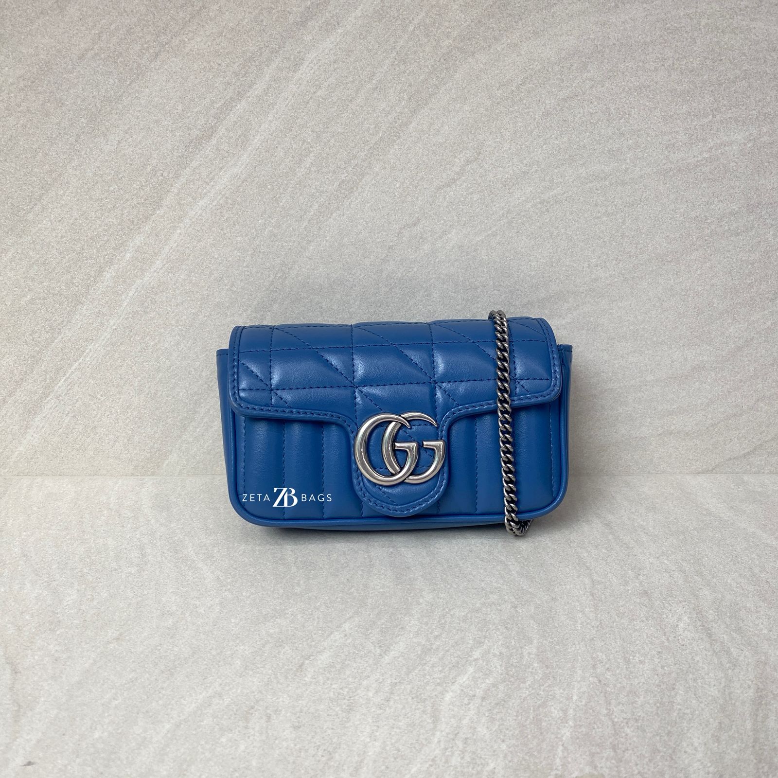 Super Mini Blue Geometric SHW