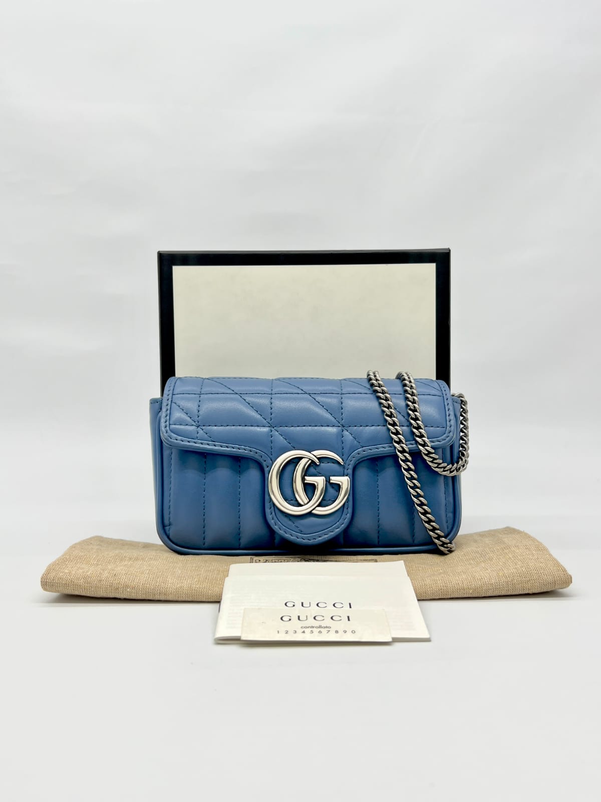 Super Mini Blue Geometric SHW