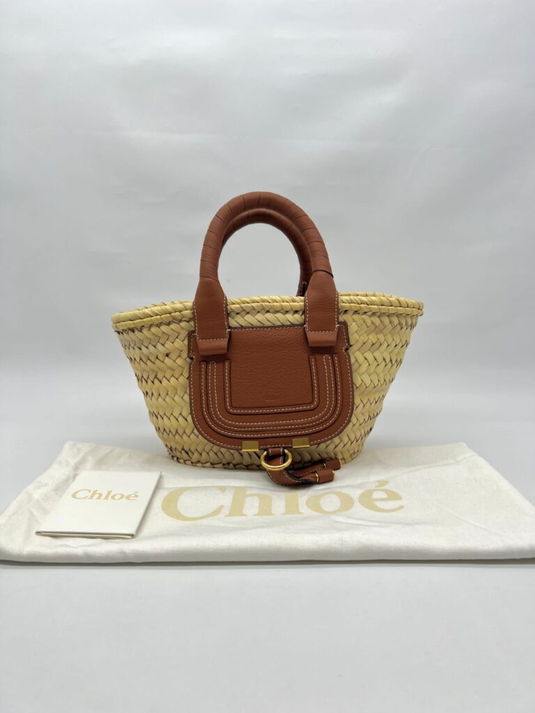 Marcie Basket Small Raffia Brown