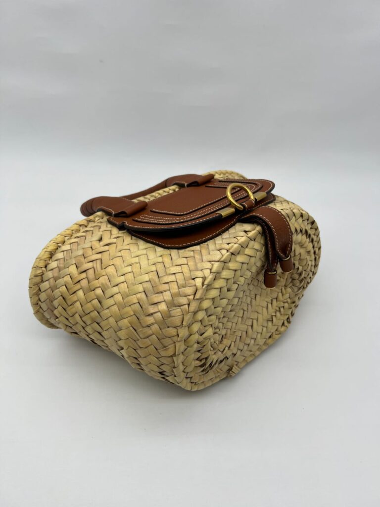 Marcie Basket Small Raffia Brown