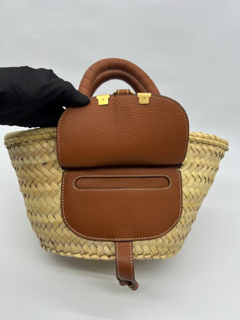 Marcie Basket Small Raffia Brown