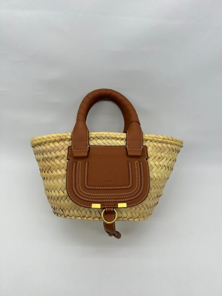 Marcie Basket Small Raffia Brown