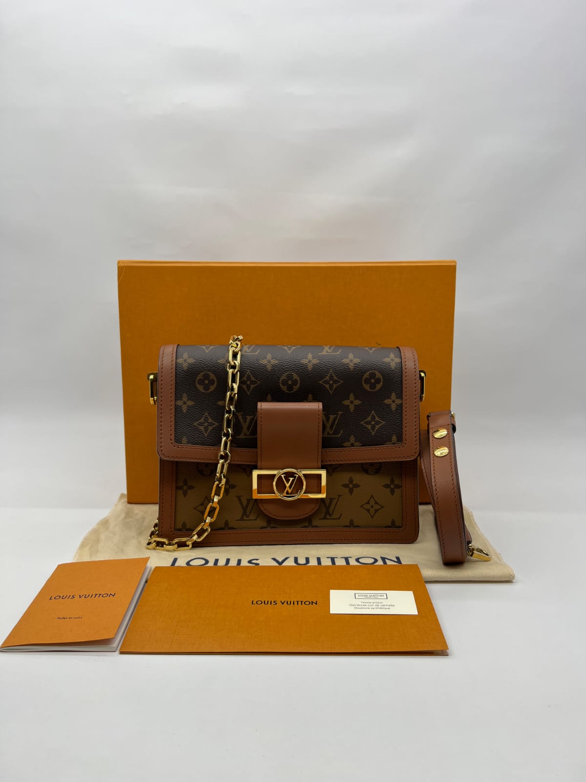 Dauphine MM Monogram Reverse GHW