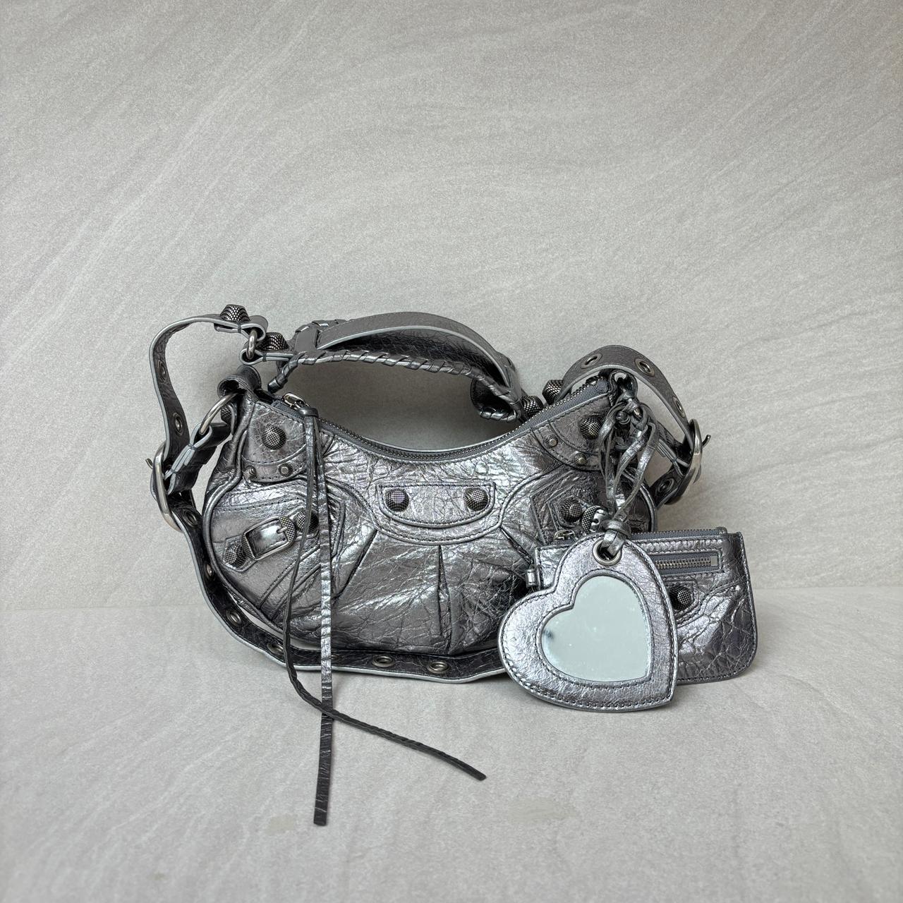 Le Cagole Xs Agneau Silver RHW