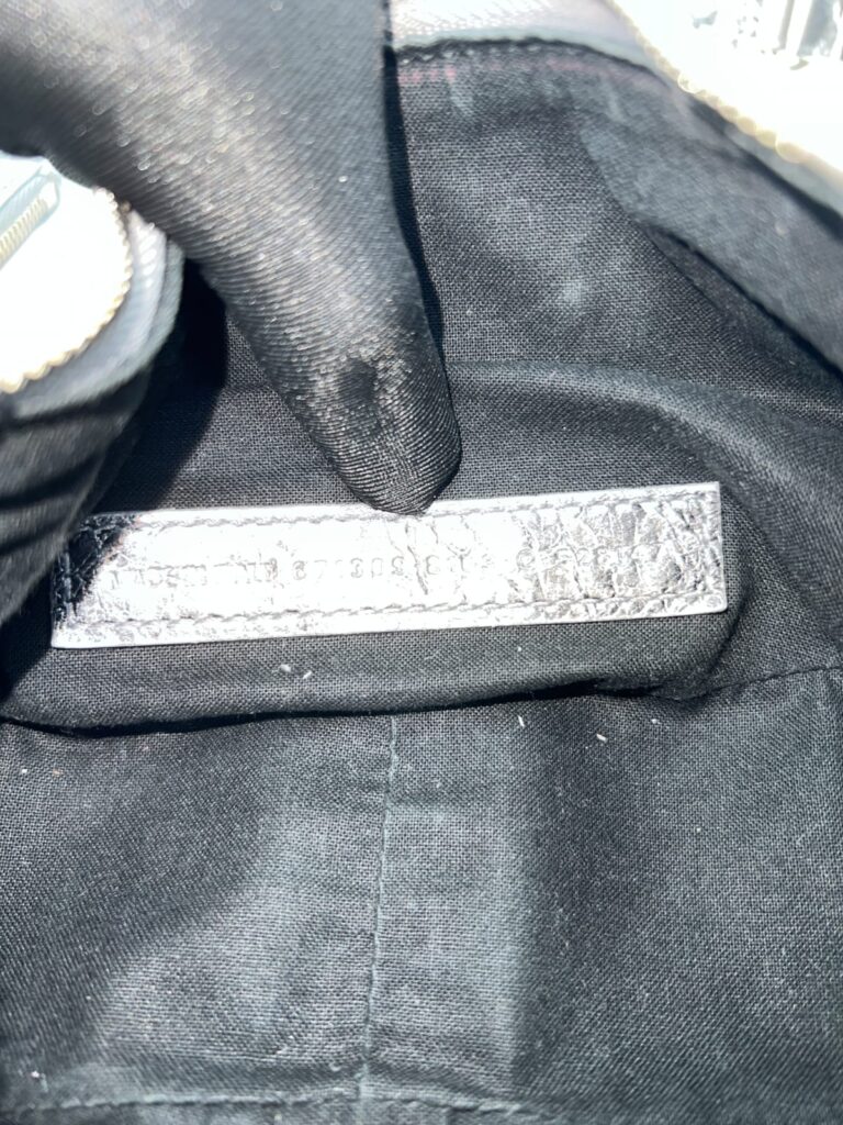 Le Cagole Xs Agneau Silver RHW