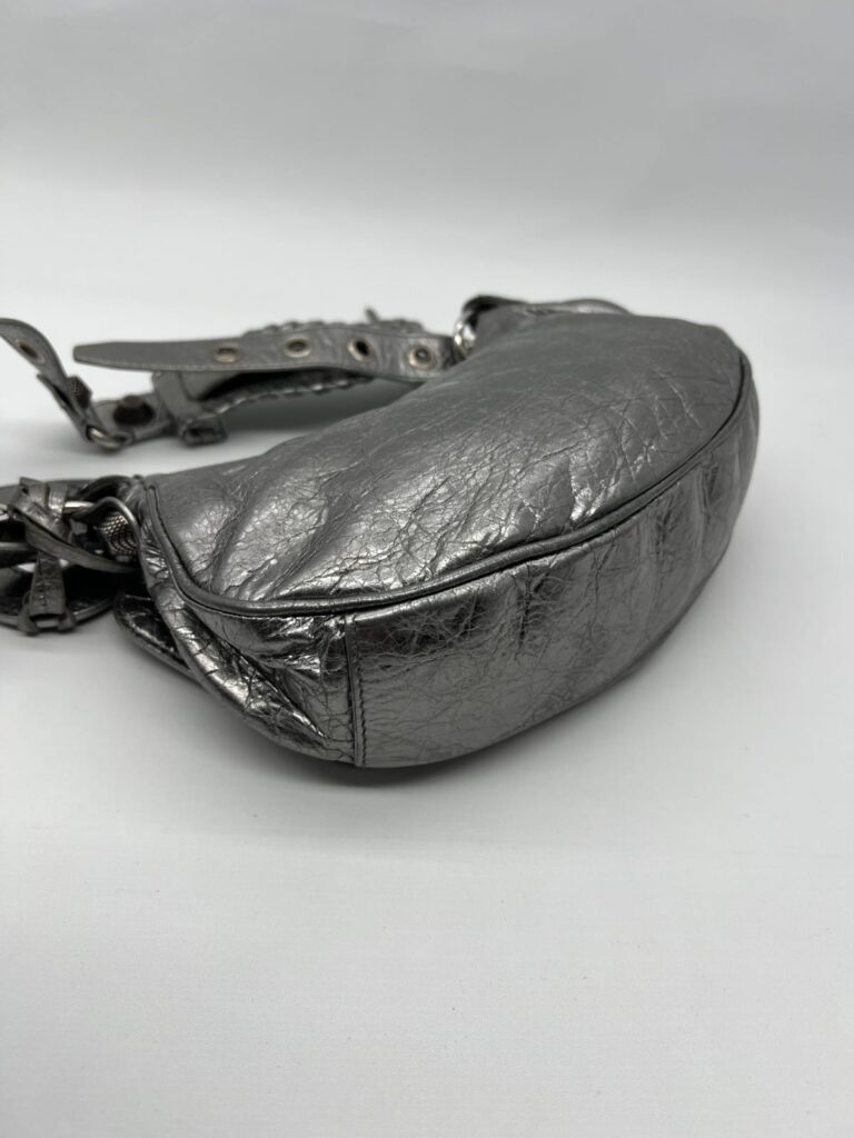 Le Cagole Xs Agneau Silver RHW