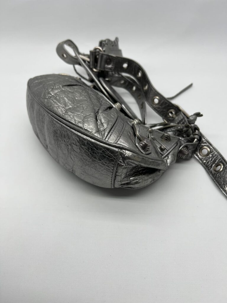 Le Cagole Xs Agneau Silver RHW