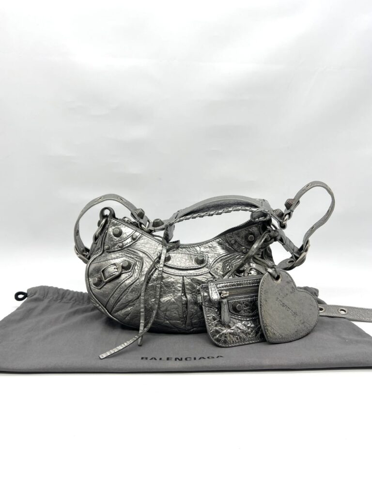 Le Cagole Xs Agneau Silver RHW