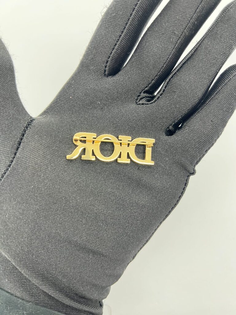 WCJ Brooch Crystal Gold