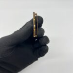 WCJ Brooch Crystal Gold