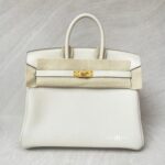 Birkin 25 Veau Togo Craie GHW