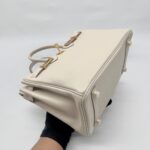 Birkin 25 Veau Togo Craie GHW