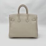 Birkin 25 Veau Togo Craie GHW