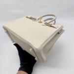 Birkin 25 Veau Togo Craie GHW