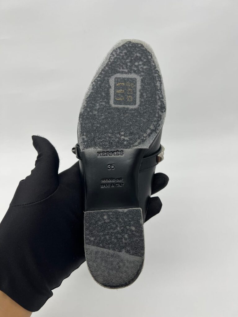 Femme Oz Mule Noir PHW