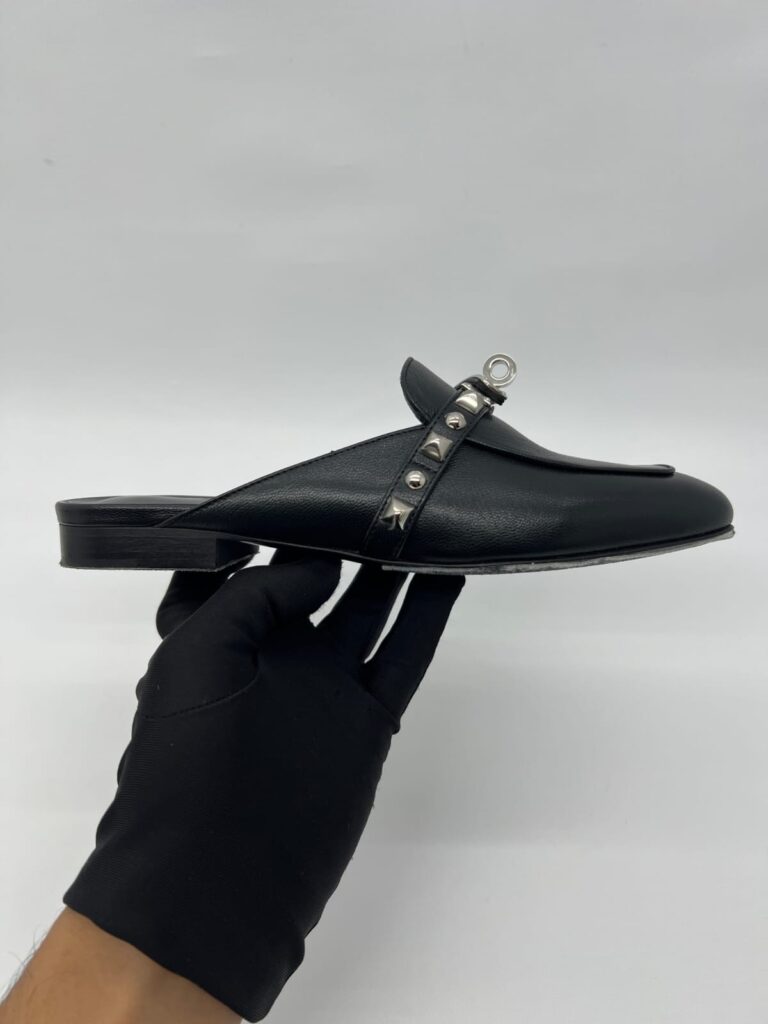 Femme Oz Mule Noir PHW