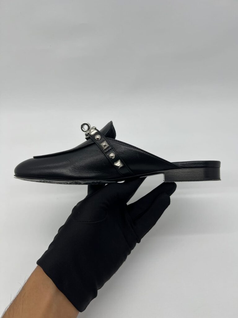 Femme Oz Mule Noir PHW