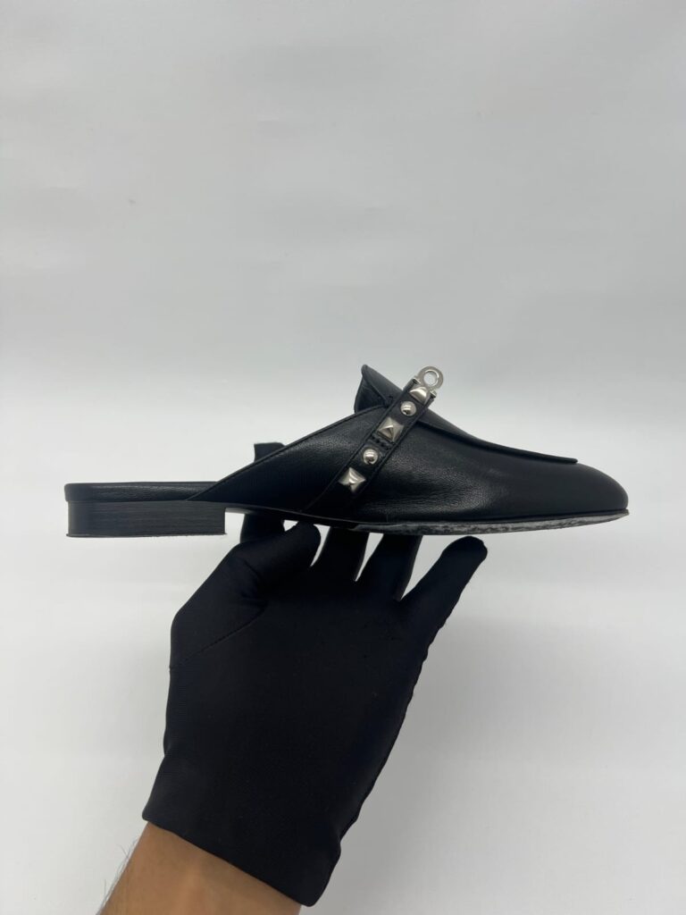 Femme Oz Mule Noir PHW