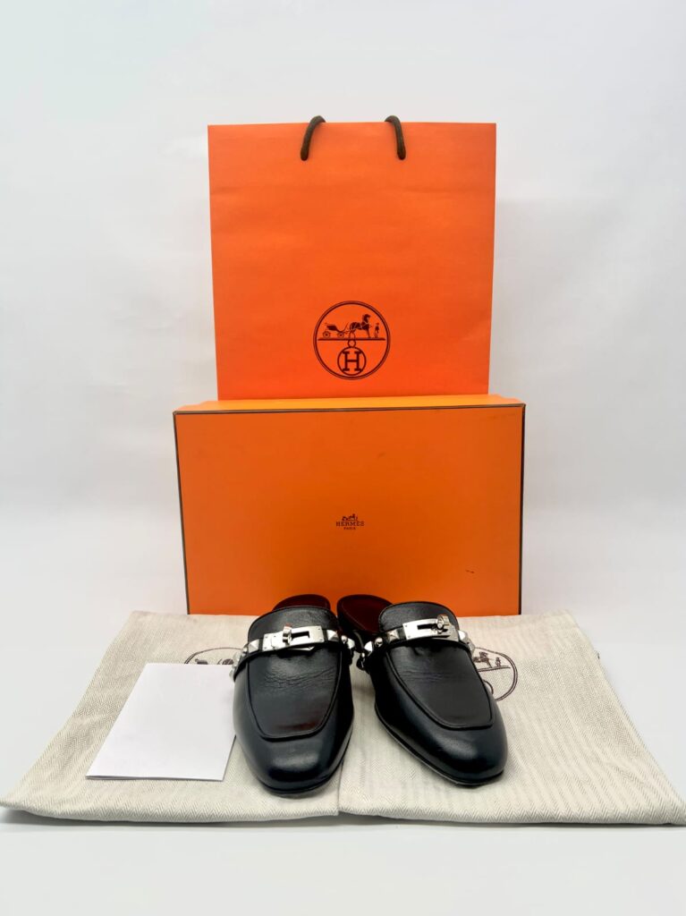 Femme Oz Mule Noir PHW