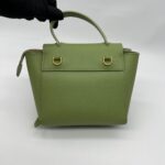 Pico Belt Bag Grained Calfskin Sage Green GHW