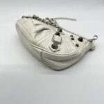 Le Cagole Mini White Croco RHW