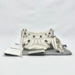 Le Cagole Mini White Croco RHW