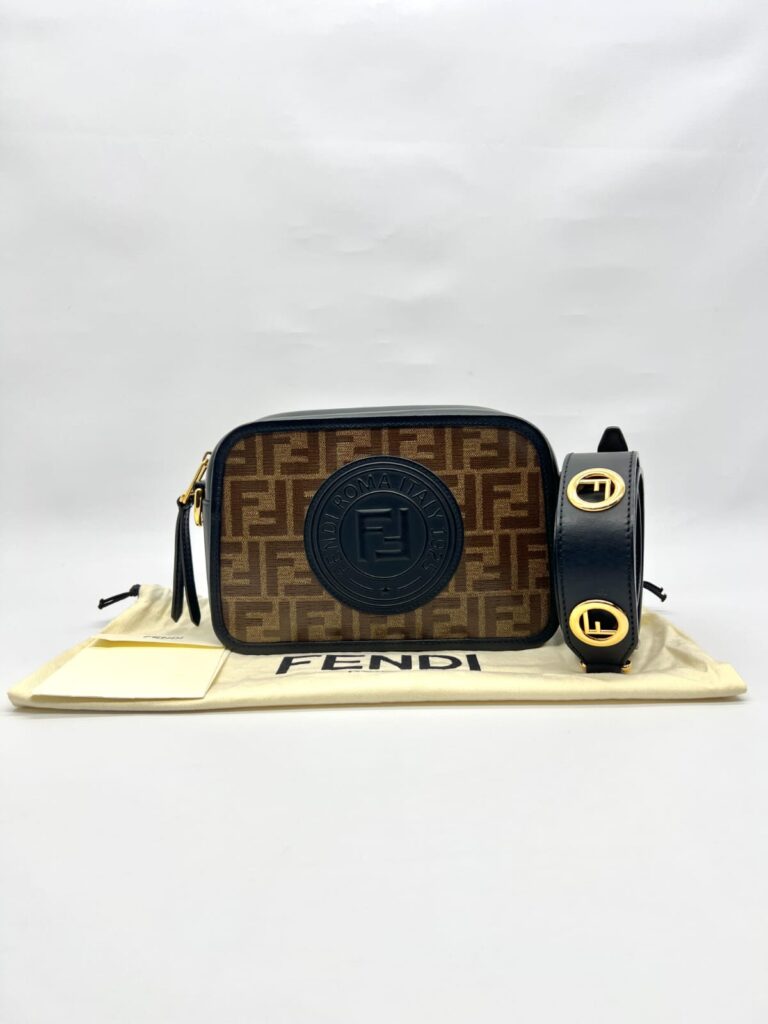 Camera Bag Brown FF Black GHW