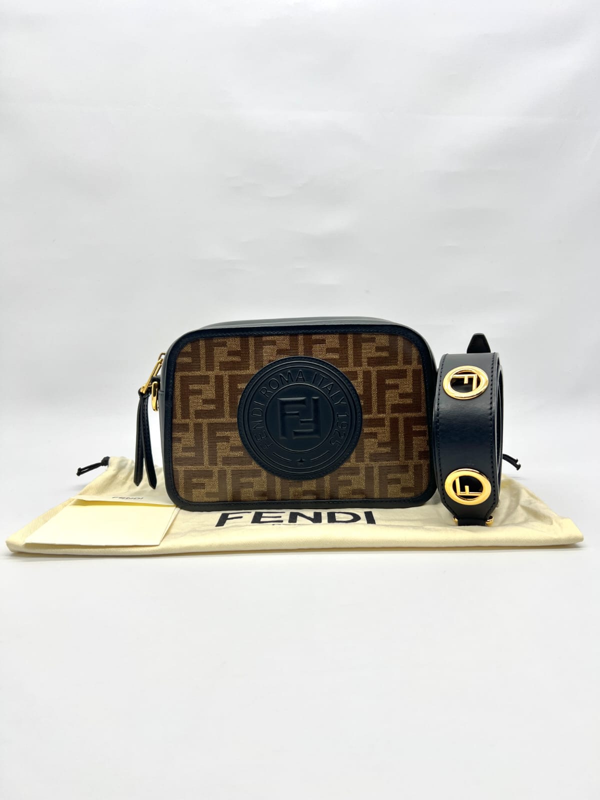 Camera Bag Brown FF Black GHW