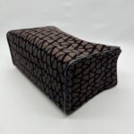 Shoulder Tote Brown Black